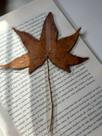 Marca página folha liquidambar