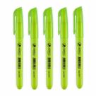 Marca texto amarelo fluorescente chanfrado brw 12un