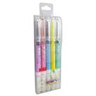 Marca Texto, Apagável, 5 Cores, Ref. KZ714, KAZ Marca Texto, Apagável, 5 Cores, Ref. KZ714, KAZ