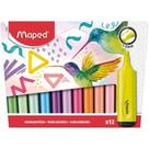 Marca-Texto Cores Sortidas c/ 12 unid - Maped