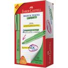 Marca Texto Faber Castel Grifpen Neon Marcador Verde Caneta