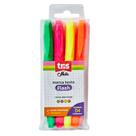 Marca Texto Flash Holic Pop - Neon - Estojo C/4 Cores - Tris Marca Texto Flash Holic Pop - Neon - Estojo C/4 Cores - Tris