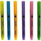 Marca Texto Fluorescente com Glitter - Molin - 6 Cores