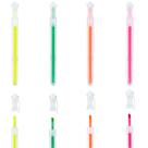 Marca Texto Fluorescente Transparente 4 Cores BRW Kit 04 Unidades