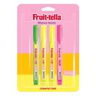 Marca Texto Fruit-Tella com Cheirinho 4 Unidades - Compactor