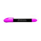 Marca texto gel rosa Faber-Castell