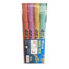 Marca Texto Glitter First Bikes BM 3118 Kit com 4 Unidades para Escritório Sortidas