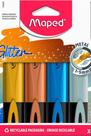 Marca Texto Glitter Metal Maped