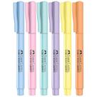 Marca Texto Grifpen Ponta Chanfrada Faber-castell Pastel C/6 Cores Marca Texto Grifpen Ponta Chanfrada Faber-castell Pastel C/6 Cores