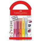 Marca Texto Grifpen Ponta Chanfrada Faber-castell Revigora e Energiza com 5 Cores