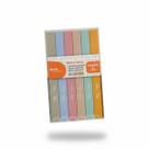 Marca Texto Jocar Office Quadrado Kit 6 Cores Vibrantes e Traço 16mm