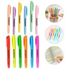 Marca Texto Masterprint Neon E Pastel Escolar 12 Cores para Estudo e Trabalho