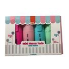 Marca Texto Pastel Mini Brw C/cheiro Tutti Frutti 4 Cores Marca Texto Pastel Mini Brw C/cheiro Tutti Frutti 4 Cores