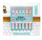 Marca Texto Pata de Gato kit c/6 unid
