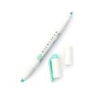 Marca Texto Ponta Dupla Zebra Mildliner Verde Azul