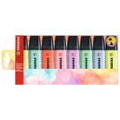 Marca Texto Stabilo 8 Cores Pastel Boss 70/8-3