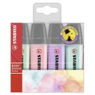 Marca Texto Stabilo Boss Pastel Kit 4 Cores 70/4-2