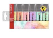 Marca Texto Stabilo Boss Tom Pastel - 6 Cores