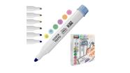 Marca texto tons pastel com carimbo kaz