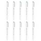 Marca-texto Zebra B-WKT7-MCGR Cinza Frio Suave Pacote com 10