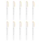 Marca-texto Zebra Mildliner Creme Suave 10 Unidades
