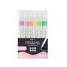 Marcador Acrlico Prisma 6 Cores Pastel Onda Marcador Acrlico Prisma 6 Cores Pastel Onda