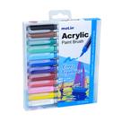 Marcador Acrylic Molin Brush Paint c/12 cores Regulares 5032
