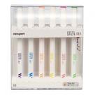 Marcador artístico 6 cores Ginza pop art fine 0.4 Newpen Marcador artístico 6 cores Ginza pop art fine 0.4 Newpen
