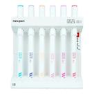 Marcador artístico 6 cores tons pastéis Ginza magic fine 0.4 Newpen Marcador artístico 6 cores tons pastéis Ginza magic fine 0.4 Newpen