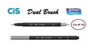 Marcador Artístico Aquarelável Cis Dual Brush Cor nº 00 a 30