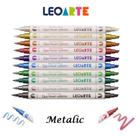 Marcador artístico dual brush metalic - leoarte