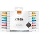 Marcador Artístico Evoke Dual Brush Metalizado - 8 Cores Marcador Artístico Evoke Dual Brush Metalizado - 8 Cores