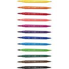 Marcador Artistico Hidrocor SKETCH Pincel 12CORES - Gna