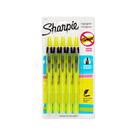 Marcador com ponta de cinzel retrátil Sharpie Accent x5 amarelo