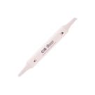 Marcador Criativo Branco Flow Ponta Dupla- Cis