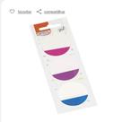 Marcador de Pág. Smart notes moon 45x45mm redondo 20fls 3marc. Brw fl0300