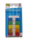 Marcador de página adesivo Post-it Flags 5 cores sortidas 20 folhas 11,9mm x 43,2mm