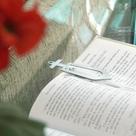 Marcador de Página/Livros em Inox - Cruz