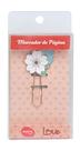 Marcador de Pagina Love Flower Branco Molin Cx/1