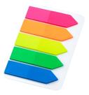 Marcador de Página Seta BRW 12x44mm 5 Cores NEON - FL0001