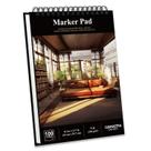 Marcador de Papel CANVASTRA A4 120gsm - 100 Folhas para Caderno de Esboços