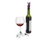 Marcador De Taça E Tampa De Vinho Buddy 7 Peças