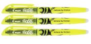 Marcador de Texto Apagável Pilot Frixion Light Amarelo x 3 unidades Marcador de Texto Apagável Pilot Frixion Light Amarelo x 3 unidades