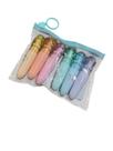 Marcador de texto patinhas 6cores