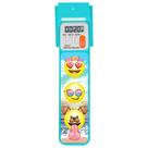 Marcador digital e luz de livro LED Mark-My-Time 3D Emoji