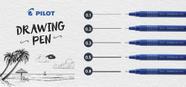 Marcador drawing pen swn-dr 1,0mm preto - 2450017cx1210p - PILOT