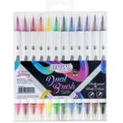 Marcador Dual Brush Pen 12 Cores BP1012 BRW