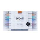 Marcador Evoke Dual Brush Pen Metalizada BRW C/ 8 Cores