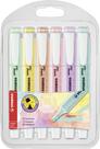 Marcador fluorescente STABILO swing cool Pastel paquete de 6 colores surtidos