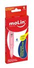 Marcador Marca-Texto 6un Com Glitter Brilho Molin